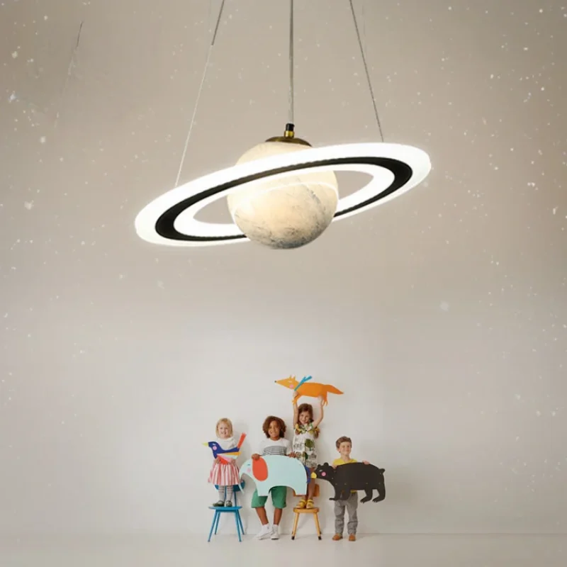 Lustre Planète en 2 couleurs – Image 2